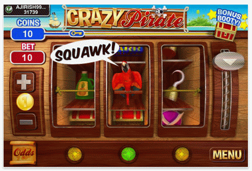 Crazy Pirate Slots Screenshots