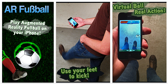 AR_Soccer_Screen1 Screenshots AR Fußball - AR Soccer