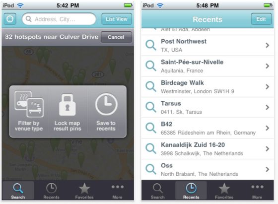 Free-Wi-Fi_Finder_Screen2 SAcreenshot Free Wi-Fi Finder