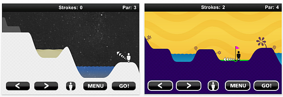 StickGolf_Screen2 Screenshot iPhone App Stick Golf