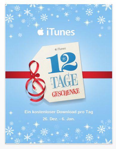12_Geschenke_Screen 12 Geschenke von Apple Startseite Screenshot