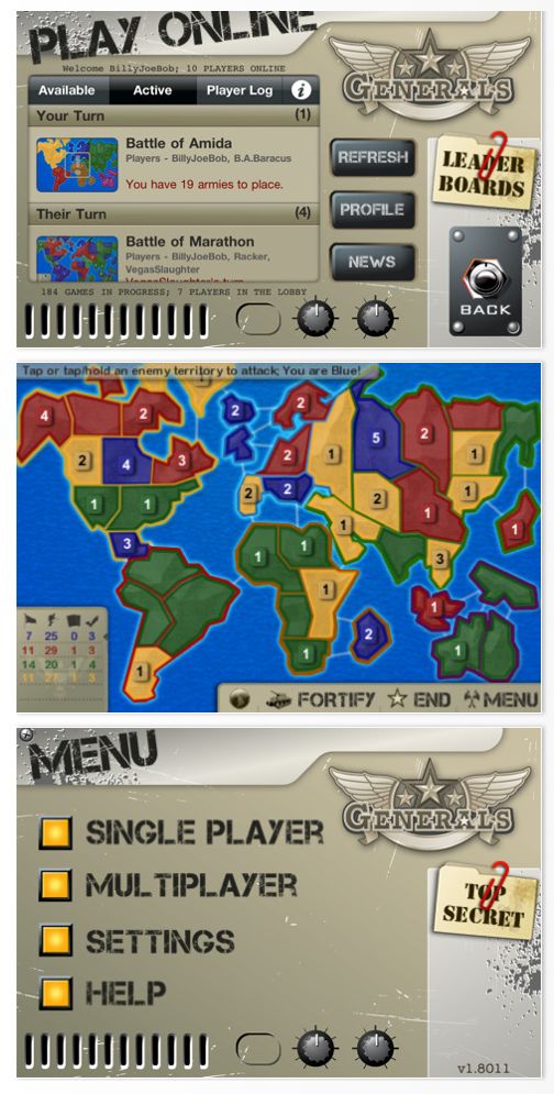 Generals_Screen Generals für iPhone, iPod Touch und iPad Screenshot