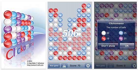 Clickomania Screenshot