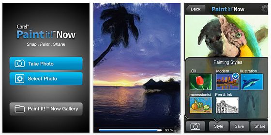 Corel Paint it! Now Screenshots