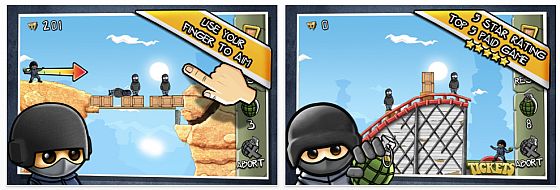 Fragger Desert Strike Screenshot