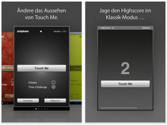 Touch Me Pro Screenshots
