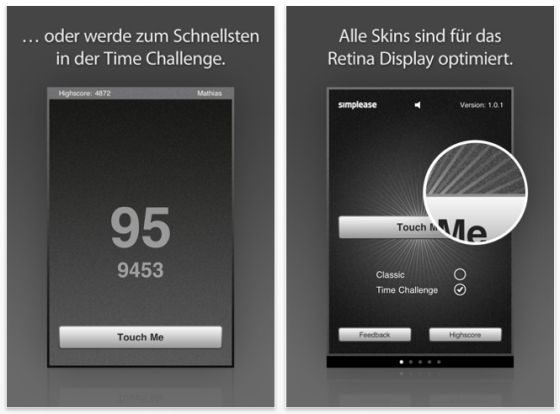 Touch Me Pro Screen Shot