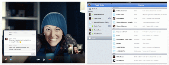 Skype für das iPad