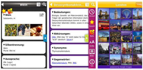 SmartDict_Screenshot SmartDict Universal wörterbuch für das iPhone - deutsche Ausgabe - Screenshot