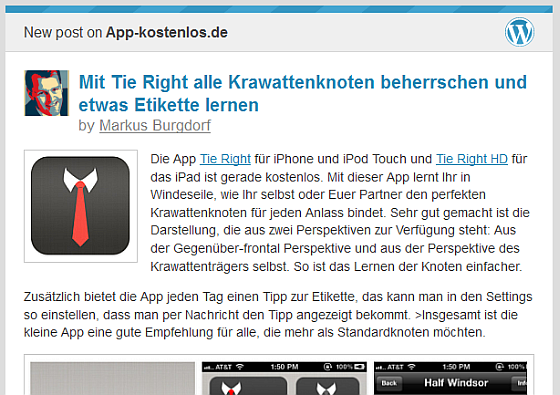 Mail_image Beispielmail von app-kostenlos.de