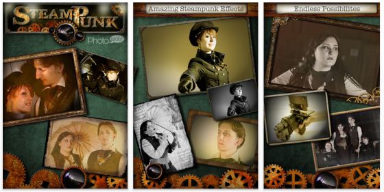 Steampunk_Photo_Tada_Screens Steampunk Phototada! Screenshot der Retro-Fotobearbeitungsapp für iPhone und iPad