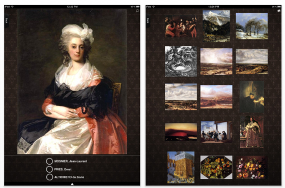 Artistique_Screenshots Artistique für das iPad - Screenshots
