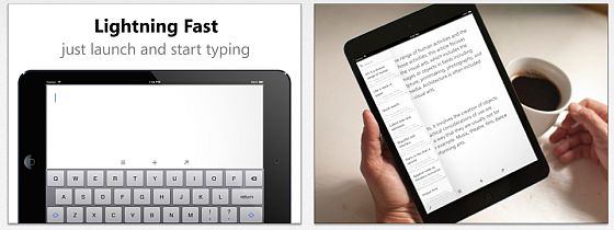 In der erst kürzlich erschienenen iPad App Quick Drafts für iPad geht es darum, schnell und einfach Notizen zu erfassen.