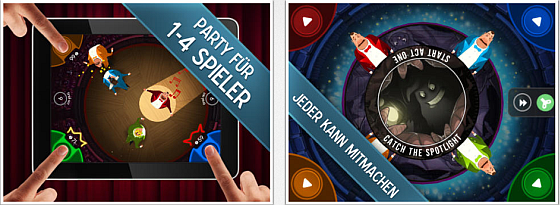 King of Opera Partyspiel für das iPad - Screenshots