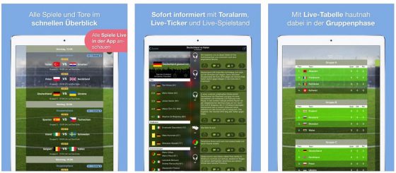 Alle Spiele der EM 2016 live sehen oder die Infos über Tore und mehr stets aktuell als Info. Die EM 2016 App Live TV empfiehlt sich als EM-Begleiter für die Fans.