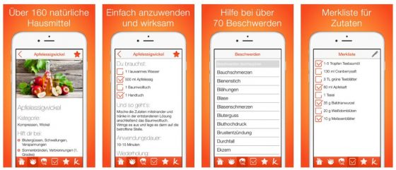 Erkältungswetter in Deutschland - die App weiß Rat für viele Erkrankungen und schlägt die passenden Hausmittel vor. 